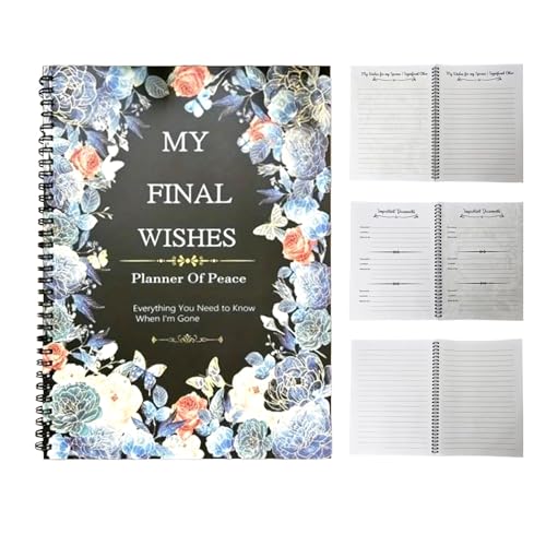 Hitburu Organizer Für Letzte Wünsche - Planer Für Letzte Angelegenheiten,Spiralbuch Für Besitzverzeichnis Begünstigtenangaben Wichtige Informationen Testamentsvorbereitung Hitburu Organizer Für Letzte Wünsche - Planer Für Letzte Angelegenheiten,Spiralbuch Für Besitzverzeichnis Begünstigtenangaben Wichtige Informationen Testamentsvorbereitung von Hitburu