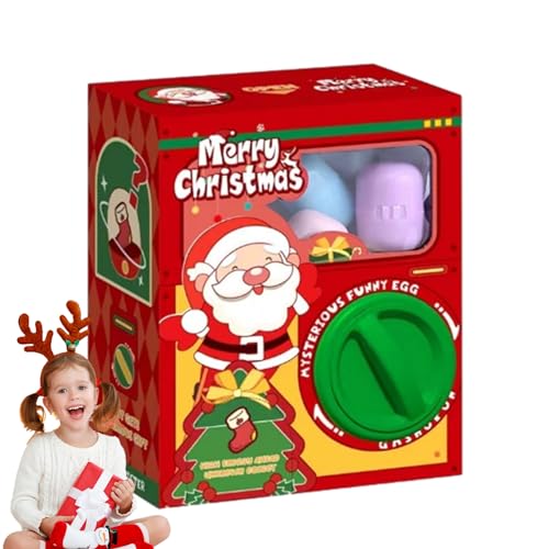 Hitrod Klauenmaschinenspiel | Weihnachtspreis-Spender-Spielzeug - Niedliche, kreative, lustige Mini-Weihnachts-Ei-Klauenmaschine, Geburtstagsgeschenk für Teenager-Mädchen von Hitrod