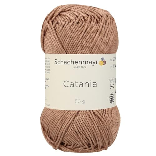 Schachenmayr (SMC) Catania Originals Garn, 2 Knäuel/Packung , jedes Knäuel 125 m, 100 % mercerisierte Baumwolle zum Stricken und Häkeln, Sport Weight, 437 Sun-Kissed von Hiveroots