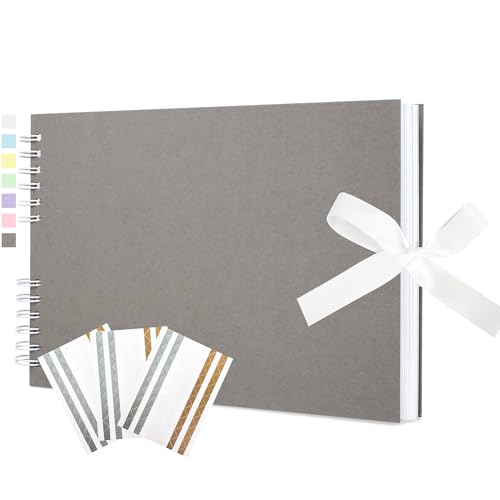 Hiwhy Scrapbook 100 Schwarze Seiten Fotobuch zum Einkleben,DIY Geschenk Scrapbooking Set für Baby Familie Jahrestag Geburtstags Valentinstag Hiwhy Scrapbook 100 Schwarze Seiten Fotobuch zum Einkleben,DIY Geschenk Scrapbooking Set für Baby Familie Jahrestag Geburtstags Valentinstag von Hiwhy