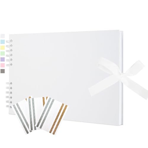 Hiwhy Scrapbook 40 Schwarze Seiten Fotobuch zum Einkleben,DIY Geschenk Scrapbooking Set für Baby Familie Jahrestag Geburtstags Valentinstag Hiwhy Scrapbook 40 Schwarze Seiten Fotobuch zum Einkleben,DIY Geschenk Scrapbooking Set für Baby Familie Jahrestag Geburtstags Valentinstag von Hiwhy