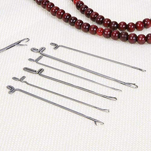 HiyyFloy 7 Stück Knüpfhaken, Overlock-häkelnadeln, Nähnadeln, Metallhaken-reparaturwerkzeug Zum Selbermachen, Stricken, Weben, Umgestalten, Stopfen, Einfädeln, Schmuckherstellung HiyyFloy 7 Stück Knüpfhaken, Overlock-häkelnadeln, Nähnadeln, Metallhaken-reparaturwerkzeug Zum Selbermachen, Stricken, Weben, Umgestalten, Stopfen, Einfädeln, Schmuckherstellung von HiyyFloy