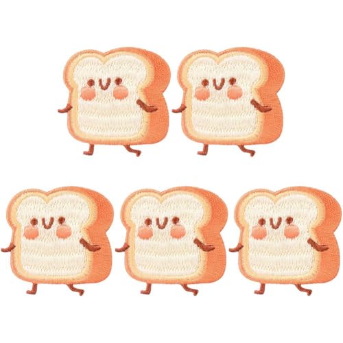 HiyyFloy Aufnäher in Lebensmittelform, Selbstklebender Aufnäher Brotstickerei Aufnäher, Niedliche Aufnäher Zum Aufbügeln/aufnähen Von Lebensmitteln Für Jacken, Hüte, Schuhe HiyyFloy Aufnäher in Lebensmittelform, Selbstklebender Aufnäher Brotstickerei Aufnäher, Niedliche Aufnäher Zum Aufbügeln/aufnähen Von Lebensmitteln Für Jacken, Hüte, Schuhe von HiyyFloy