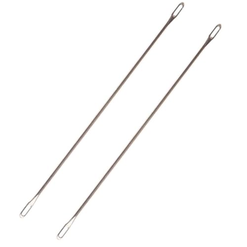 HiyyFloy Doppeläugige Nadel Für Strickmaschine, 2 Stück/Set, Kreuzstich-stricknadel, Heim-Handwerk, Nähwerkzeuge, Zubehör HiyyFloy Doppeläugige Nadel Für Strickmaschine, 2 Stück/Set, Kreuzstich-stricknadel, Heim-Handwerk, Nähwerkzeuge, Zubehör von HiyyFloy