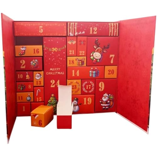 Weihnachts-adventskalender 2025, 24 Tage Advents-countdown-geschenkboxen, Nachfüllbare Weihnachts-countdown-kalender-geschenkboxen Für Geschenkpapier, Weihnachtsdekoration von HiyyFloy