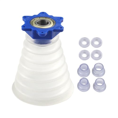Drill Dust Collector, Silicone Hole Saw Dust Bowl 4.13 Inch, Retractable Dustproof Accessory, Home Improvement Tools, Retractable Hole Saw Dust Bowl, Easy To Use, Portable for Electric Drill Drill Dust Collector, Silicone Hole Saw Dust Bowl 4.13 Inch, Retractable Dustproof Accessory, Home Improvement Tools, Retractable Hole Saw Dust Bowl, Easy To Use, Portable for Electric Drill von Hjatirace