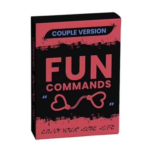 Hjatirace 46 Paarkompatibilitätsfragebestimmte Und Antwortkarten, Tragbares Deck, 9x6.6x1,8 cm, Paare Bindungspaar, Date-Night-Karten, Nachdenkliches Geschenk, Für Die Familiennacht von Hjatirace