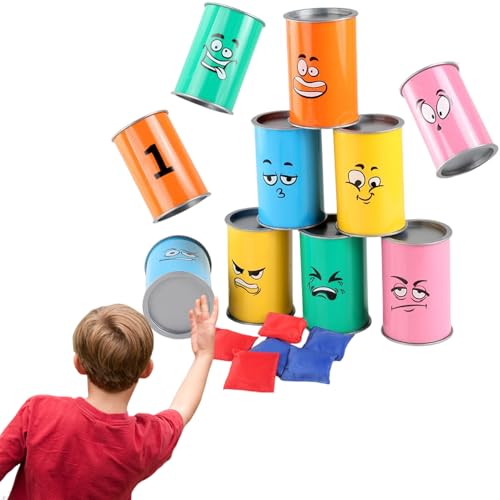 Hjatirace Bean Bag Toss Spiel | Wurfspiel Aktivität - Interaktives Lustiges Spielzeug Für Zuhause Familie Garten Camping Outdoor Events Gartenparty von Hjatirace