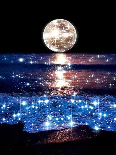 Hjjdiyes Diamond Painting Erwachsene Landchaft Mond auf dem Meer Diamond Painting Bilder Erwachsene- Diamond Painting Set - Diamant Painting Kits 30x40cm Hjjdiyes Diamond Painting Erwachsene Landchaft Mond auf dem Meer Diamond Painting Bilder Erwachsene- Diamond Painting Set - Diamant Painting Kits 30x40cm von Hjjdiyes