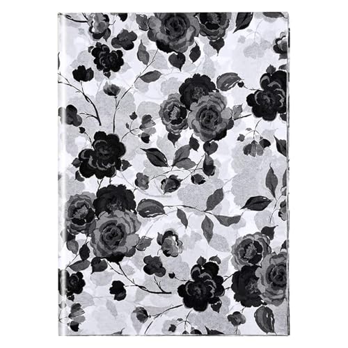 Hjvvr Seidenpapier, 60 Blatt, 50 x 35 cm, schwarze Rose, Seidenpapier zum Verpacken von Geschenken, Geburtstag, Valentinstag, Jahrestag Hjvvr Seidenpapier, 60 Blatt, 50 x 35 cm, schwarze Rose, Seidenpapier zum Verpacken von Geschenken, Geburtstag, Valentinstag, Jahrestag von Hjvvr