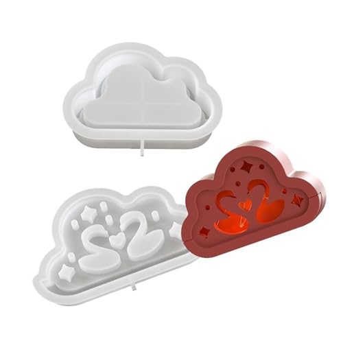Hkfgdjdl 1 Set Wolken-Silikonform, kreative Form für Bastelarbeiten und romantische Wohndekorationen, Projekte Hkfgdjdl 1 Set Wolken-Silikonform, kreative Form für Bastelarbeiten und romantische Wohndekorationen, Projekte von Hkfgdjdl