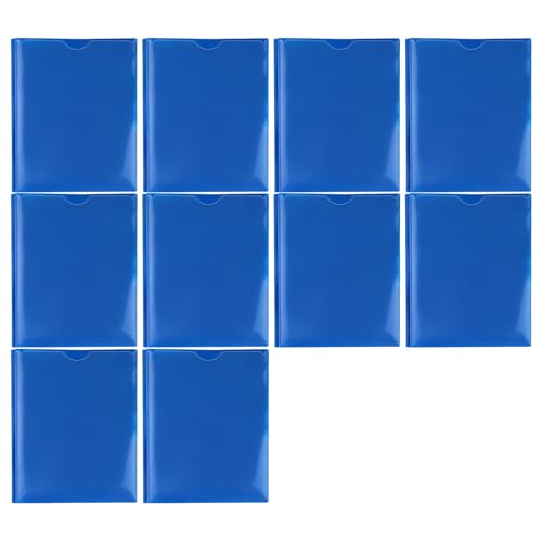 Hkfgdjdl 10 x 2 Taschenordner mit Visitenkartenhalter, zwei Taschenordner mit 3 Zinken, Briefgröße, Papierordner für Büro Hkfgdjdl 10 x 2 Taschenordner mit Visitenkartenhalter, zwei Taschenordner mit 3 Zinken, Briefgröße, Papierordner für Büro von Hkfgdjdl