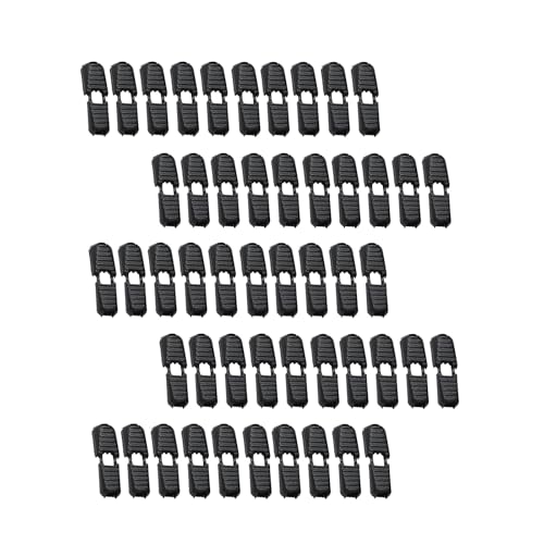 Hkfgdjdl 50/100 Stück Reißverschlüsse, Kordelenden, Kordelschnallen, Schloss für Paracord-Kordel, Schuhe, Rucksäcke, Kleidung, Nähprojekte Hkfgdjdl 50/100 Stück Reißverschlüsse, Kordelenden, Kordelschnallen, Schloss für Paracord-Kordel, Schuhe, Rucksäcke, Kleidung, Nähprojekte von Hkfgdjdl