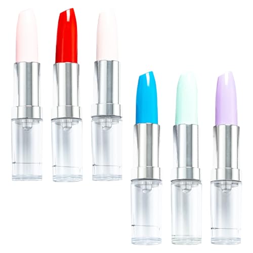 Hkfgdjdl 6 x Lippenstift-Kugelschreiber, glattes Schreiben, 1,0 mm, Ölstift, Lippenstiftform, Schreibwarenstift für Schule, Büro, Arbeit Hkfgdjdl 6 x Lippenstift-Kugelschreiber, glattes Schreiben, 1,0 mm, Ölstift, Lippenstiftform, Schreibwarenstift für Schule, Büro, Arbeit von Hkfgdjdl