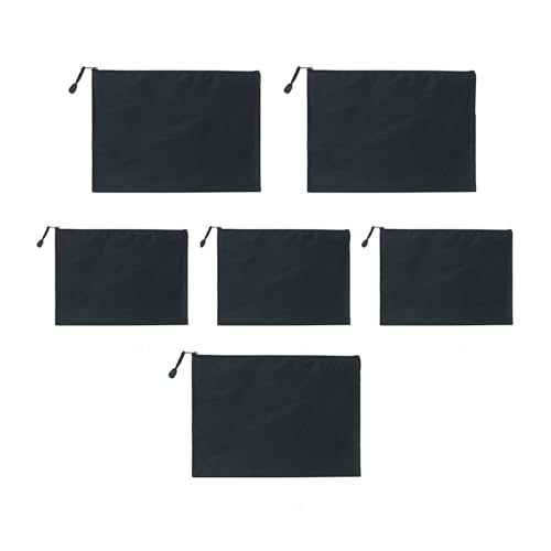 Hkfgdjdl 6 x wasserabweisende Dokumententasche mit Reißverschlüssen, Oxford-Geldbeutel, Dokumenten-Organizer, Tasche, Aktenmappe Hkfgdjdl 6 x wasserabweisende Dokumententasche mit Reißverschlüssen, Oxford-Geldbeutel, Dokumenten-Organizer, Tasche, Aktenmappe von Hkfgdjdl
