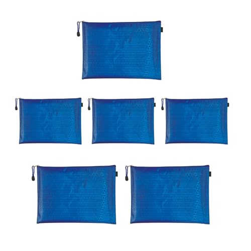 Hkfgdjdl 6 x wasserabweisende Dokumententasche mit Reißverschlüssen, Oxford-Geldbeutel, Dokumenten-Organizer, Tasche, Aktenmappe Hkfgdjdl 6 x wasserabweisende Dokumententasche mit Reißverschlüssen, Oxford-Geldbeutel, Dokumenten-Organizer, Tasche, Aktenmappe von Hkfgdjdl