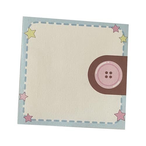 Hkfgdjdl Cartoon-Notizblock, 75 x 75 cm, 50 Blatt, recyceltes Papier, Memopad, kleine Notizblöcke zum Schreiben, Journaling, Büro, Schreibbedarf Hkfgdjdl Cartoon-Notizblock, 75 x 75 cm, 50 Blatt, recyceltes Papier, Memopad, kleine Notizblöcke zum Schreiben, Journaling, Büro, Schreibbedarf von Hkfgdjdl
