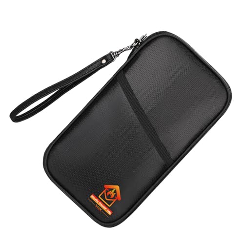 Hkfgdjdl Feuerfeste Tasche, vertikale Dokumententasche, Bargeld-Schutztasche, wasserabweisend, Aktenordner für Reisepässe, Wertsachen Hkfgdjdl Feuerfeste Tasche, vertikale Dokumententasche, Bargeld-Schutztasche, wasserabweisend, Aktenordner für Reisepässe, Wertsachen von Hkfgdjdl