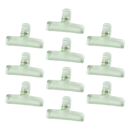 Hkfgdjdl Klare Acryl-Binder-Clips für Lebensmittelbeutel, Fotodatei, Quittung, Zeichenbrett, Küche, Büro, 10 Stück Hkfgdjdl Klare Acryl-Binder-Clips für Lebensmittelbeutel, Fotodatei, Quittung, Zeichenbrett, Küche, Büro, 10 Stück von Hkfgdjdl