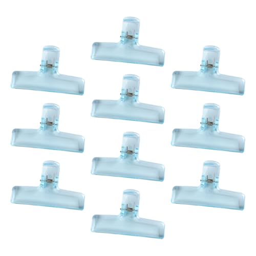 Hkfgdjdl Klare Acryl-Binder-Clips für Lebensmittelbeutel, Fotodatei, Quittung, Zeichenbrett, Küche, Büro, 10 Stück Hkfgdjdl Klare Acryl-Binder-Clips für Lebensmittelbeutel, Fotodatei, Quittung, Zeichenbrett, Küche, Büro, 10 Stück von Hkfgdjdl