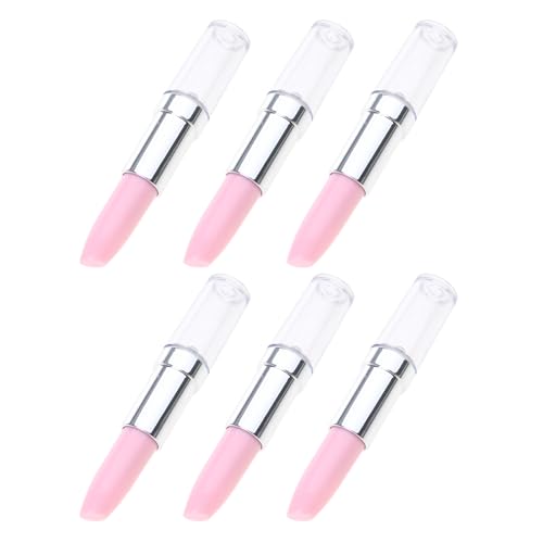 Hkfgdjdl Lippenstift-Kugelschreiber, Lippenstift-Form, Schreibstift für Frauen und Mädchen, 6 Stück von Hkfgdjdl