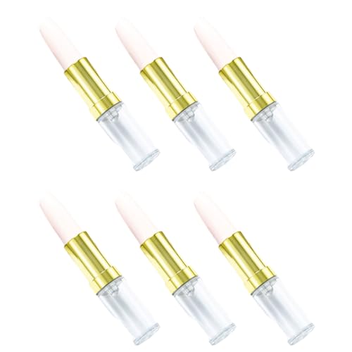 Hkfgdjdl Lippenstift-Kugelschreiber, Lippenstift-Form, Schreibstift für Frauen und Mädchen, 6 Stück von Hkfgdjdl
