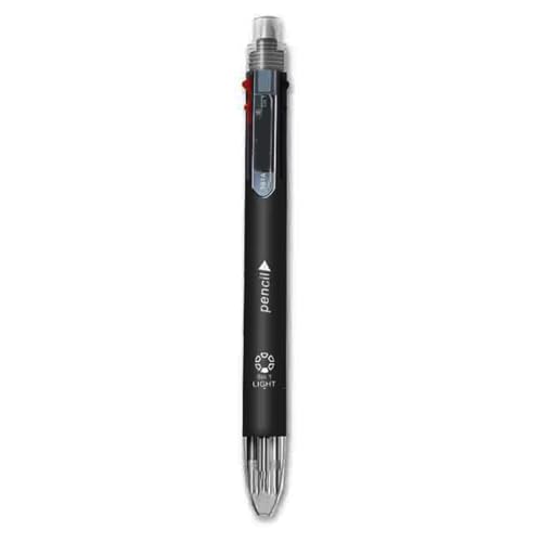 Hkfgdjdl Multifunktionaler Kugelschreiber mit Druckbleistift, 5 Farben-in-1-Kugelschreiber, einziehbarer Kugelschreiber für Schüler Hkfgdjdl Multifunktionaler Kugelschreiber mit Druckbleistift, 5 Farben-in-1-Kugelschreiber, einziehbarer Kugelschreiber für Schüler von Hkfgdjdl