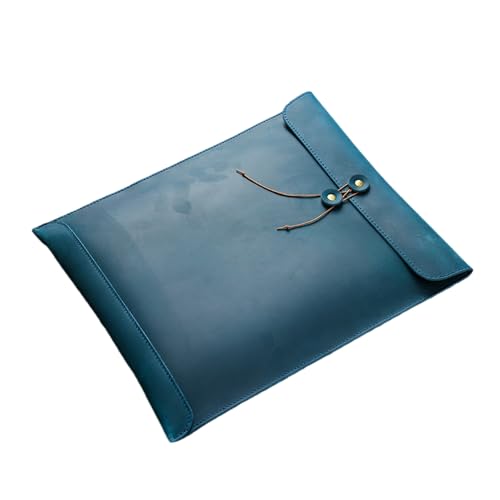 Hkfgdjdl PU-Leder-Aktenordner, multifunktionale Dokumententasche mit Kordelverschluss, Laptophülle, Briefform, Aktenordner Hkfgdjdl PU-Leder-Aktenordner, multifunktionale Dokumententasche mit Kordelverschluss, Laptophülle, Briefform, Aktenordner von Hkfgdjdl