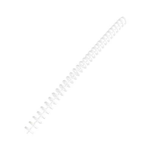 Hkfgdjdl PVC-Bindungskamm mit 30 Ringen, 30 Löcher, Binderücken, 30 Löcher, 12 mm, Bindespulen für nachfüllbares Notizbuch, Ordner, Tagebuch, Planer Hkfgdjdl PVC-Bindungskamm mit 30 Ringen, 30 Löcher, Binderücken, 30 Löcher, 12 mm, Bindespulen für nachfüllbares Notizbuch, Ordner, Tagebuch, Planer von Hkfgdjdl