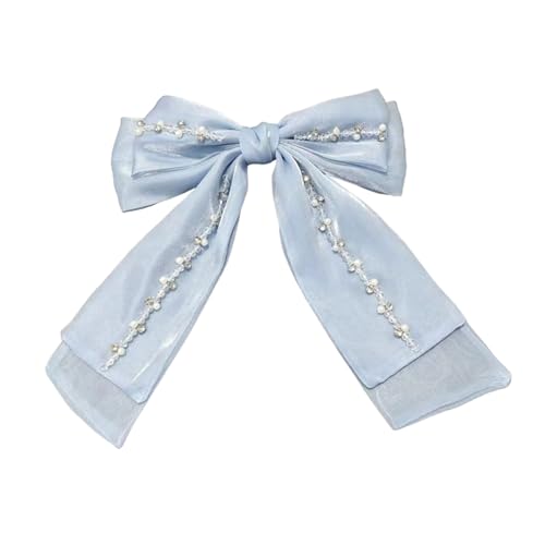 Hkfgdjdl Schöne Schleifen, dekorative Schleifen, handgefertigt, Geschenkverpackung, Schleife, schöne Schleife mit Perlen für Kleidung, Tasche, Dekoration Hkfgdjdl Schöne Schleifen, dekorative Schleifen, handgefertigt, Geschenkverpackung, Schleife, schöne Schleife mit Perlen für Kleidung, Tasche, Dekoration von Hkfgdjdl