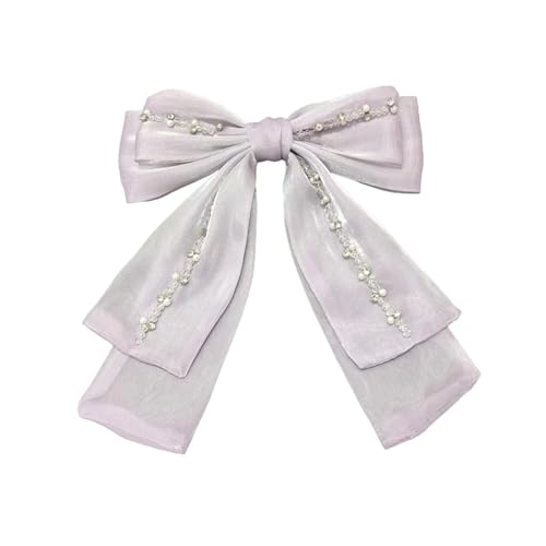 Hkfgdjdl Schöne Schleifen, dekorative Schleifen, handgefertigt, Geschenkverpackung, Schleife, schöne Schleife mit Perlen für Kleidung, Tasche, Dekoration Hkfgdjdl Schöne Schleifen, dekorative Schleifen, handgefertigt, Geschenkverpackung, Schleife, schöne Schleife mit Perlen für Kleidung, Tasche, Dekoration von Hkfgdjdl