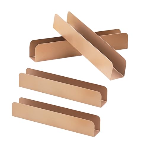 Hkfgdjdl Set mit 4 Keksformen, rechteckig, Karbonstahl, Backformen für Gebäck und Brot, praktische Antihaft-Kuchen-Backformen von Hkfgdjdl