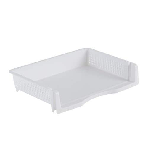 Hkfgdjdl Stapelbare Briefablage, platzsparend, Dokumentenablage, vertikal, horizontal, rechteckig, Schreibtisch-Organizer Hkfgdjdl Stapelbare Briefablage, platzsparend, Dokumentenablage, vertikal, horizontal, rechteckig, Schreibtisch-Organizer von Hkfgdjdl