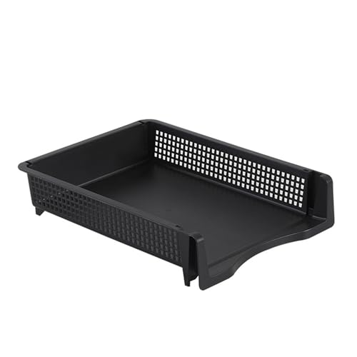 Hkfgdjdl Stapelbare Briefablage, platzsparend, Dokumentenablage, vertikal, horizontal, rechteckig, Schreibtisch-Organizer Hkfgdjdl Stapelbare Briefablage, platzsparend, Dokumentenablage, vertikal, horizontal, rechteckig, Schreibtisch-Organizer von Hkfgdjdl