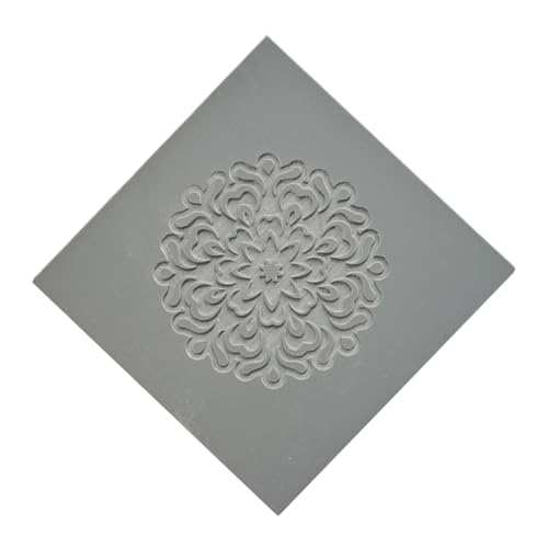 Hkfgdjdl Ton-Texturmatte, Blumen-Texturblatt, Tonstruktur-Blatt für Ton-Ohrringe, Schmuckherstellung, Ton-Ohrringe, Prägewerkzeug Hkfgdjdl Ton-Texturmatte, Blumen-Texturblatt, Tonstruktur-Blatt für Ton-Ohrringe, Schmuckherstellung, Ton-Ohrringe, Prägewerkzeug von Hkfgdjdl