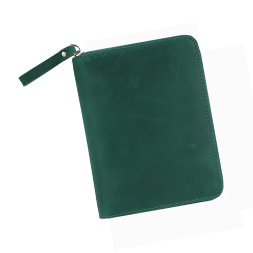 Hkfgdjdl Vintage-Ledereinband mit Reißverschluss für 8,9 x 14,9 cm große Taschenfeld-Notizblöcke, Leder-Tagebuch-Schutzhülle Hkfgdjdl Vintage-Ledereinband mit Reißverschluss für 8,9 x 14,9 cm große Taschenfeld-Notizblöcke, Leder-Tagebuch-Schutzhülle von Hkfgdjdl