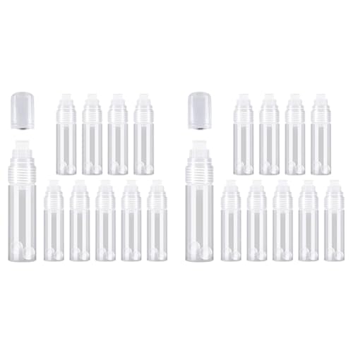 Hklshyd 20Er-Pack NachfüLlbare Acrylfarben-Marker, 15 Mm, Leere Acryl-Marker, Klare WeißE Farbmarkierungsstifte für Steinmalerei, von Hklshyd