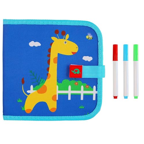 Hklshyd Löschbares Zeichen- und Kritzelbuch, Tragbares, Wiederverwendbares Schreibbrett Als Geburtstagsgeschenk für Kinder, Magischer Zeichenblock Hklshyd Löschbares Zeichen- und Kritzelbuch, Tragbares, Wiederverwendbares Schreibbrett Als Geburtstagsgeschenk für Kinder, Magischer Zeichenblock von Hklshyd