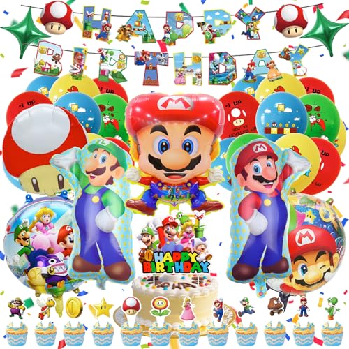 Geburtstagsdeko, Geburtstag Deko Kinder, Party Jamboree, Geburtstagsdeko Luftballon, Tortendeko, Geburtstags-Banner Für Jungen, Mädchen, Kinder, Thema Party Geburtstagsdeko, Geburtstag Deko Kinder, Party Jamboree, Geburtstagsdeko Luftballon, Tortendeko, Geburtstags-Banner Für Jungen, Mädchen, Kinder, Thema Party von Hkyiowdp