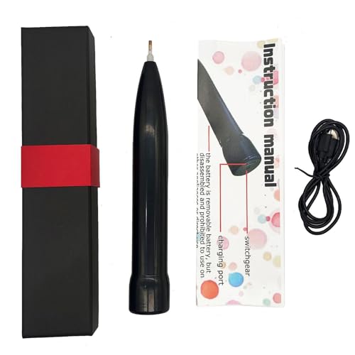 Hlagmix Steinmalstift | Vakuum Schmuckstein Kunst Bohrstift - Automatische Absaugung Bastelzubehör Hobby Werkzeug Für Mädchen Kinder Jugendliche Familie Kreative Projekte von Hlagmix