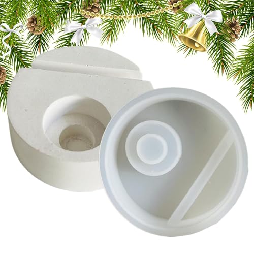 Hlagmix Weihnachtsbaumform für Ton, Weihnachtsbaumharzform, Kerzenhalter Silikonharzform, Harz-Kerzenständer-Form, Guss-Epoxidharz-Formen für Zementornamente, Gips, Heimdekoration Hlagmix Weihnachtsbaumform für Ton, Weihnachtsbaumharzform, Kerzenhalter Silikonharzform, Harz-Kerzenständer-Form, Guss-Epoxidharz-Formen für Zementornamente, Gips, Heimdekoration von Hlagmix