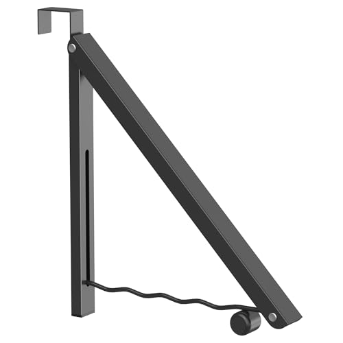 Hleelomi Wäscheständer für Waschküche, faltbar, platzsparend, schwarz, 1 Stück Hleelomi Wäscheständer für Waschküche, faltbar, platzsparend, schwarz, 1 Stück von Hleelomi