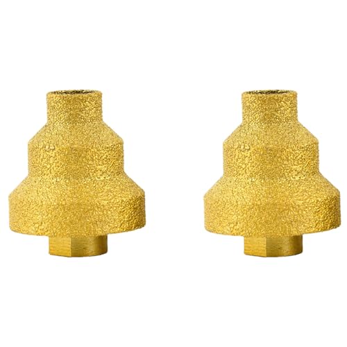 Hlennotor 2Stück 20-35-50 mm Diamant-Fase-Bohrer, Winkelschleifer, Säge, M14-Gewinde zum Vergrößern Von Marmor, Fliesen, Mauerwerk, Beton, Porzellan Hlennotor 2Stück 20-35-50 mm Diamant-Fase-Bohrer, Winkelschleifer, Säge, M14-Gewinde zum Vergrößern Von Marmor, Fliesen, Mauerwerk, Beton, Porzellan von Hlennotor