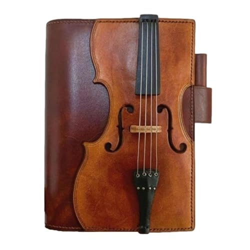 Hlennotor Musik-Score-Notizblock im Geigen-Leder-Cowide-Journal mit Musical Note Design, Loose-Leaf Book f¨¹r Musiker Hlennotor Musik-Score-Notizblock im Geigen-Leder-Cowide-Journal mit Musical Note Design, Loose-Leaf Book f¨¹r Musiker von Hlennotor
