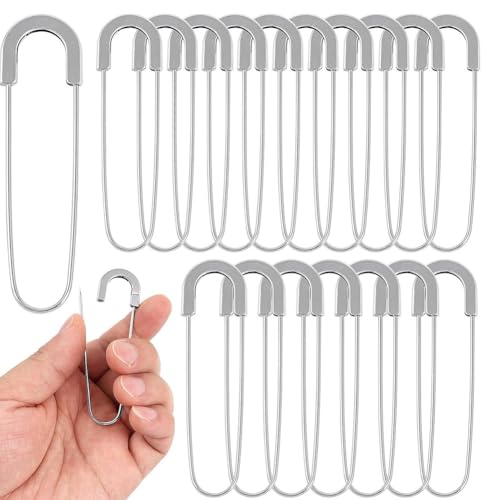 Hlennotor Riesensicherheitsstifte-3-Hochleistungs-Extra-20-PCs-Koillin-Nähen Von Stecknadel Broschen Silber Hlennotor Riesensicherheitsstifte-3-Hochleistungs-Extra-20-PCs-Koillin-Nähen Von Stecknadel Broschen Silber von Hlennotor