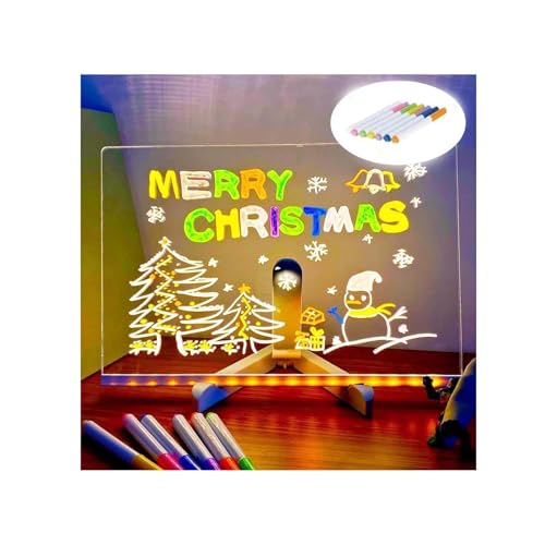 Kivvy Zaubertafel, Kivvy – Zaubertafel, wo Kreativität leuchtet, magische Zeichenplatte, löschbare, leuchtende Schreibtafel, LED-Lichter, Acryl, trocken abwischbare Tafel für Büro, Schule und Zuhause Kivvy Zaubertafel, Kivvy – Zaubertafel, wo Kreativität leuchtet, magische Zeichenplatte, löschbare, leuchtende Schreibtafel, LED-Lichter, Acryl, trocken abwischbare Tafel für Büro, Schule und Zuhause von Hliloy