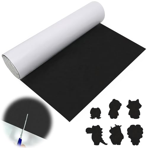 Hlimior Filz Selbstklebend 40x300cm, Schwarz Klebefilz Selbstklebend, 2mm Dicke Filzgleiter Selbstklebend Roll, Filzmatte Selbstklebend Möbelgleiter für Stühle, Möbel, Couch, Box Liner, Cup Mat Hlimior Filz Selbstklebend 40x300cm, Schwarz Klebefilz Selbstklebend, 2mm Dicke Filzgleiter Selbstklebend Roll, Filzmatte Selbstklebend Möbelgleiter für Stühle, Möbel, Couch, Box Liner, Cup Mat von Hlimior