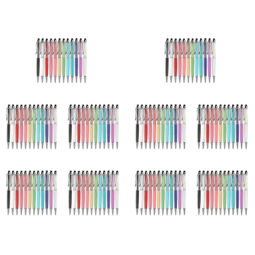 Hlxnyami 2-in-1 Stylus-Stift und Tinten-Kugelschreiber, 120 Stück, 12 Farben Hlxnyami 2-in-1 Stylus-Stift und Tinten-Kugelschreiber, 120 Stück, 12 Farben von Hlxnyami