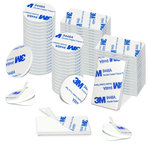 Hmfmdy Klebepads Doppelseitig, 50 Stk Doppelseitiges Klebeband, Montagekleber -Schaumstoffpolster für Haushalt im Freien, Selbstklebendes Schaumstoffklebeband Rund und Rechteckig -Weiß Hmfmdy Klebepads Doppelseitig, 50 Stk Doppelseitiges Klebeband, Montagekleber -Schaumstoffpolster für Haushalt im Freien, Selbstklebendes Schaumstoffklebeband Rund und Rechteckig -Weiß von Hmfmdy