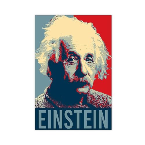 Hndeial Albert Einstein Vintage-Leinwand-Poster, Wandkunst, Dekordruck, Gemälde für Wohnzimmer, Schlafzimmer, Dekoration, ungerahmt, 30 x 45 cm Hndeial Albert Einstein Vintage-Leinwand-Poster, Wandkunst, Dekordruck, Gemälde für Wohnzimmer, Schlafzimmer, Dekoration, ungerahmt, 30 x 45 cm von Hndeial